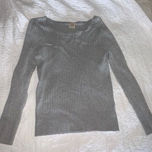 Faded Glory Grey Sweater - M